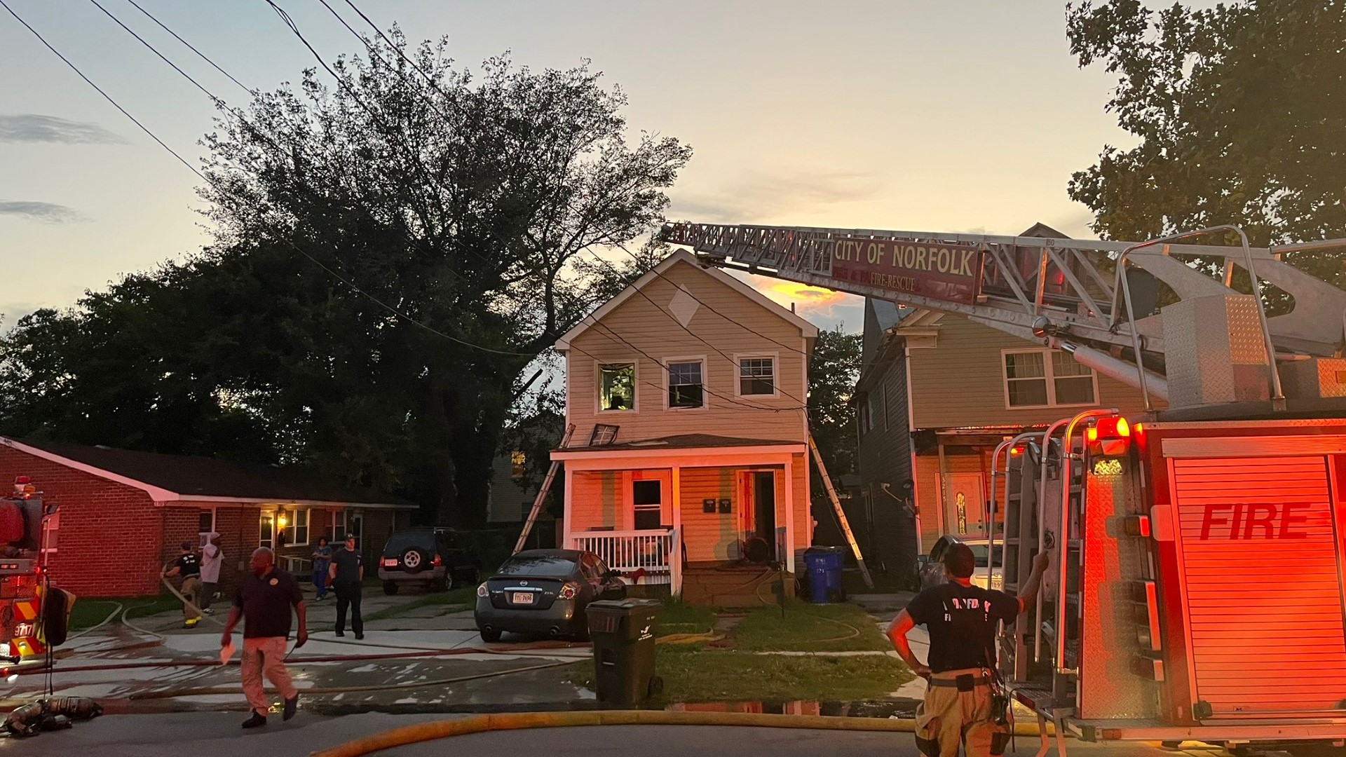 Dog rescued from Norfolk house fire | 13newsnow.com