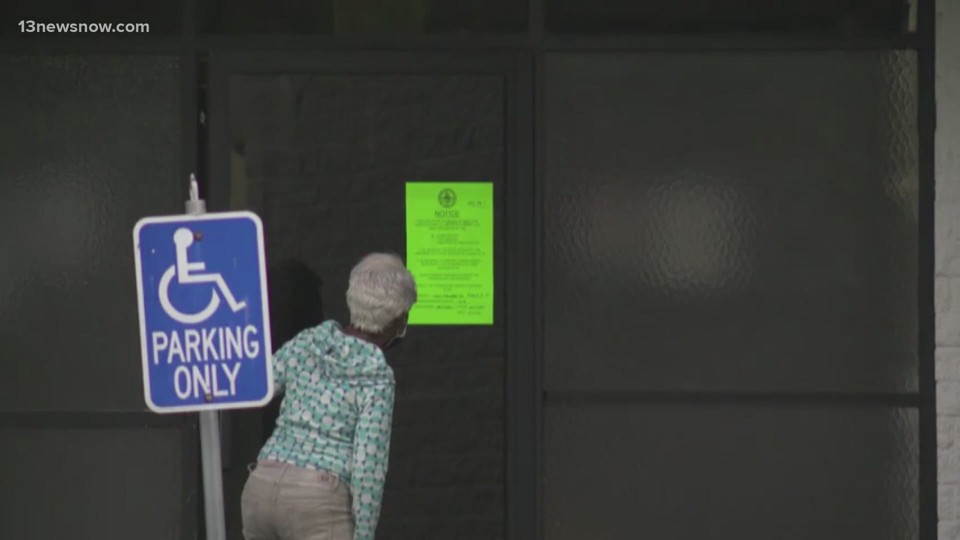 The City of Norfolk deemed the top floors of Lakewood Plaza "unsafe or unfit for habitation" because of broken elevators. Residents said it's a long-standing issue.