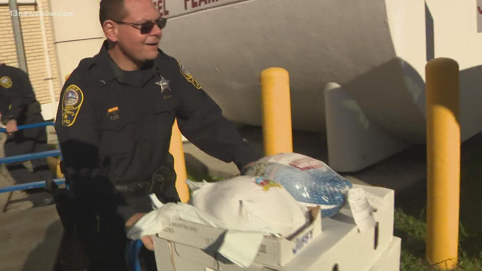 Thanksgiving is less than a week away and the Norfolk Sheriff's Office is keeping up with a very special tradition.