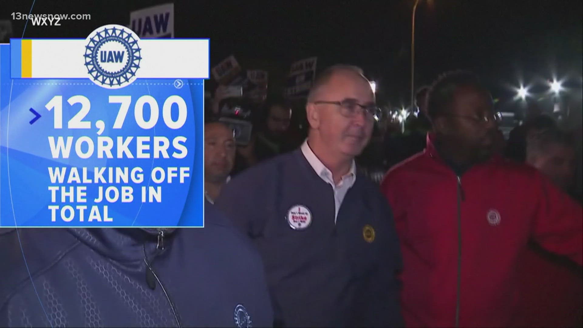 For the first time in their Union's history, United Auto workers are walking off the job. No deal was reached last night despite weeks of negotiations.