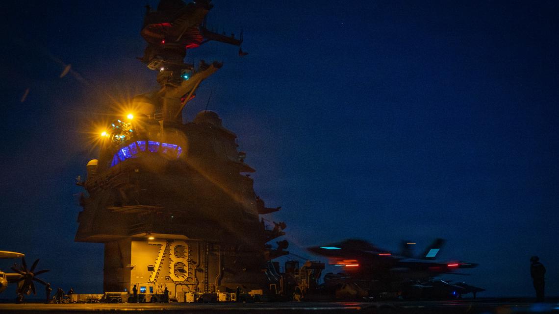 Gerald R. Ford Engine USS Gerald R. Ford on track for 11-month deployment, Navy says ...
