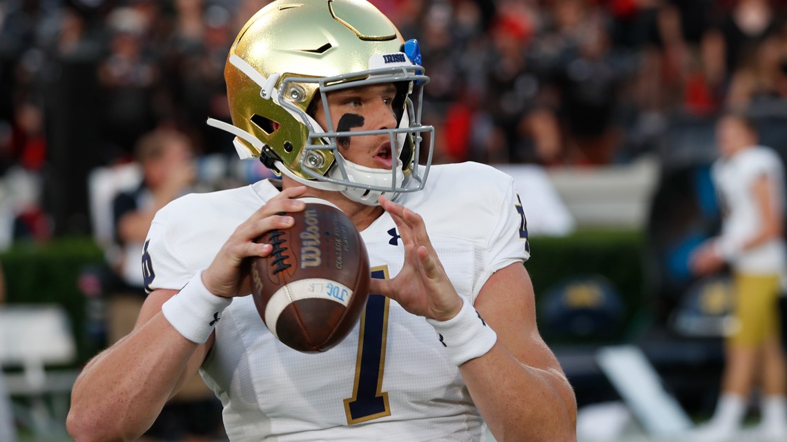 Former Notre Dame QB says he's transferring to ODU | 13newsnow.com