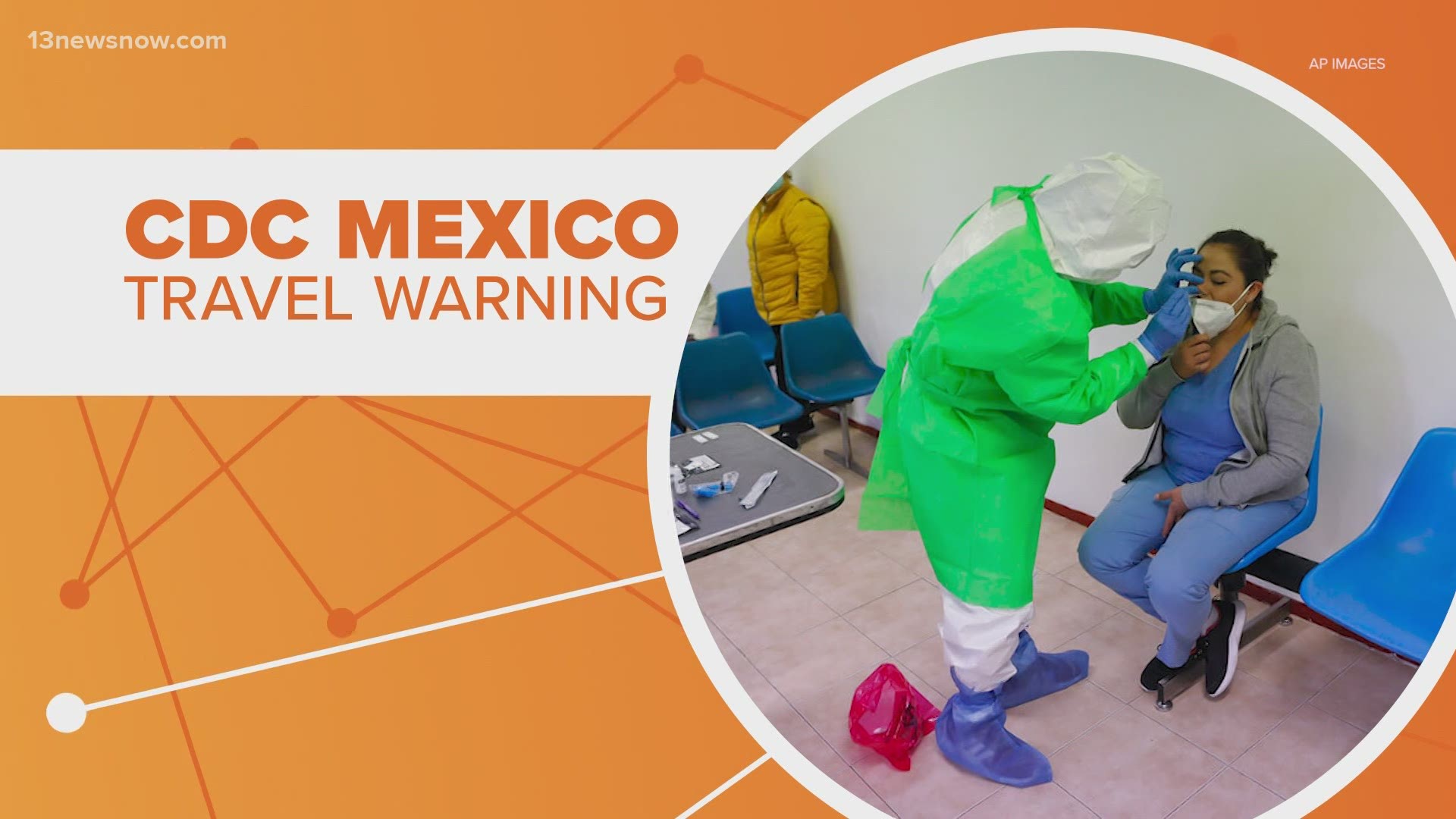 CDC warning travelers not to travel to Mexico as it has become a hotspot for COVID-19.