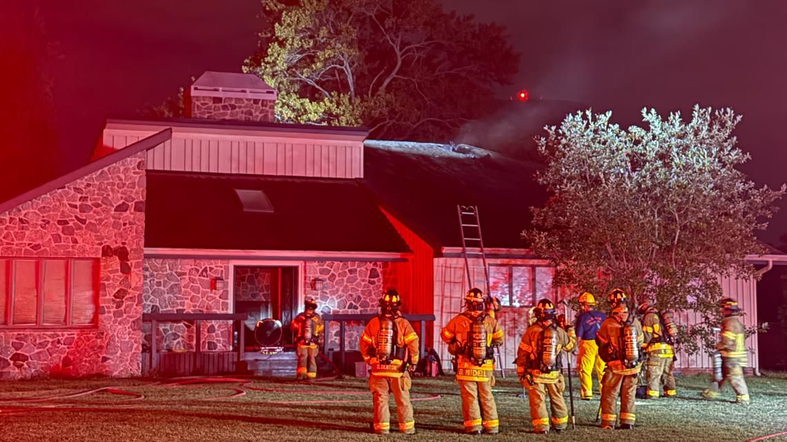 5 people displaced after house fire on Thomas Bishop Lane | 13newsnow.com