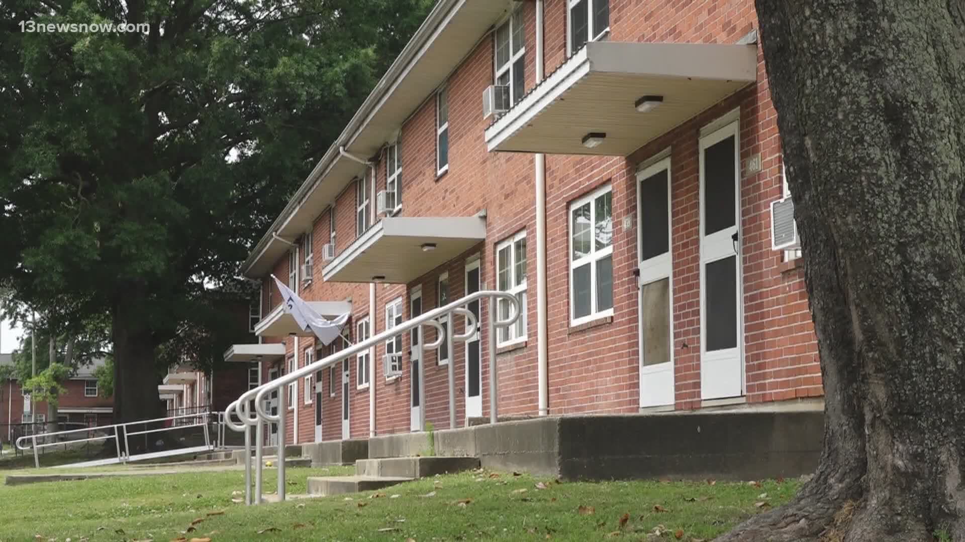 St. Paul's public housing residents hold protest at Norfolk City Hall