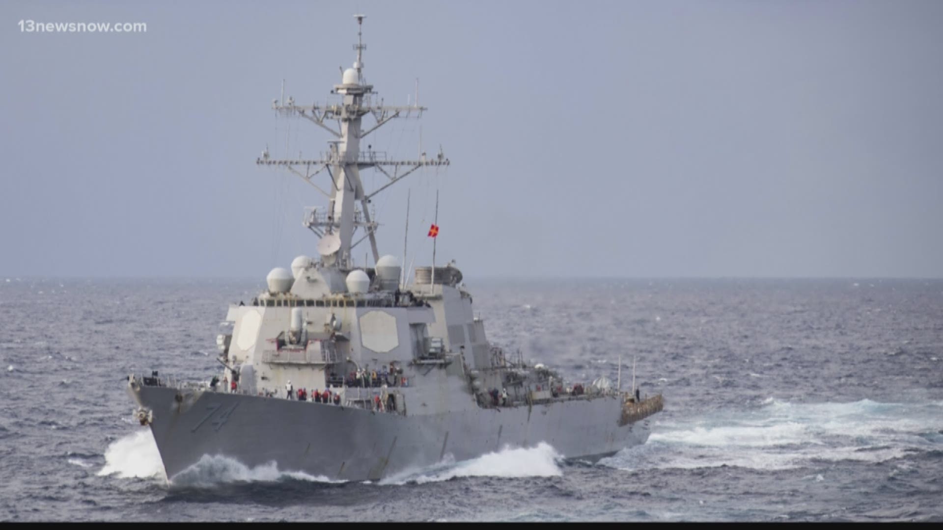 The guided-missile destroyer USS McFaul (DDG 74) will deploy from Naval Station Norfolk on Friday.