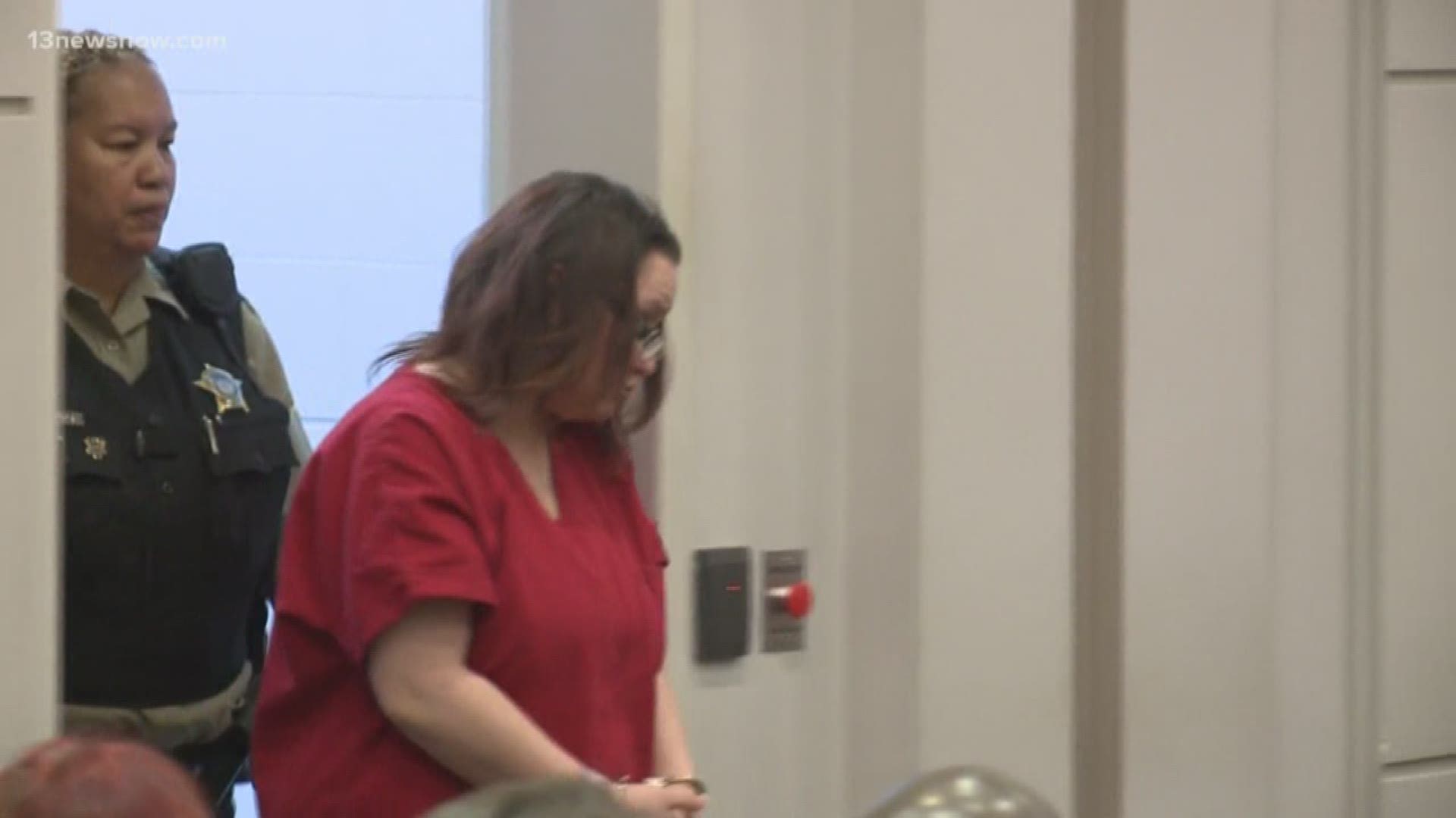 Julia Tomlin appeared in court on November 4, 2019 for arraignment. She's accused of murdering her 2-year-old son, Noah.