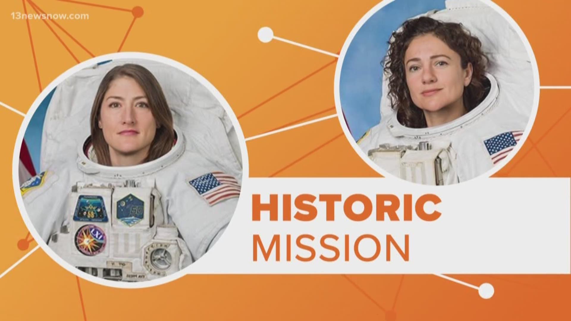 NASA prepares for an all-female spacewalk this week.