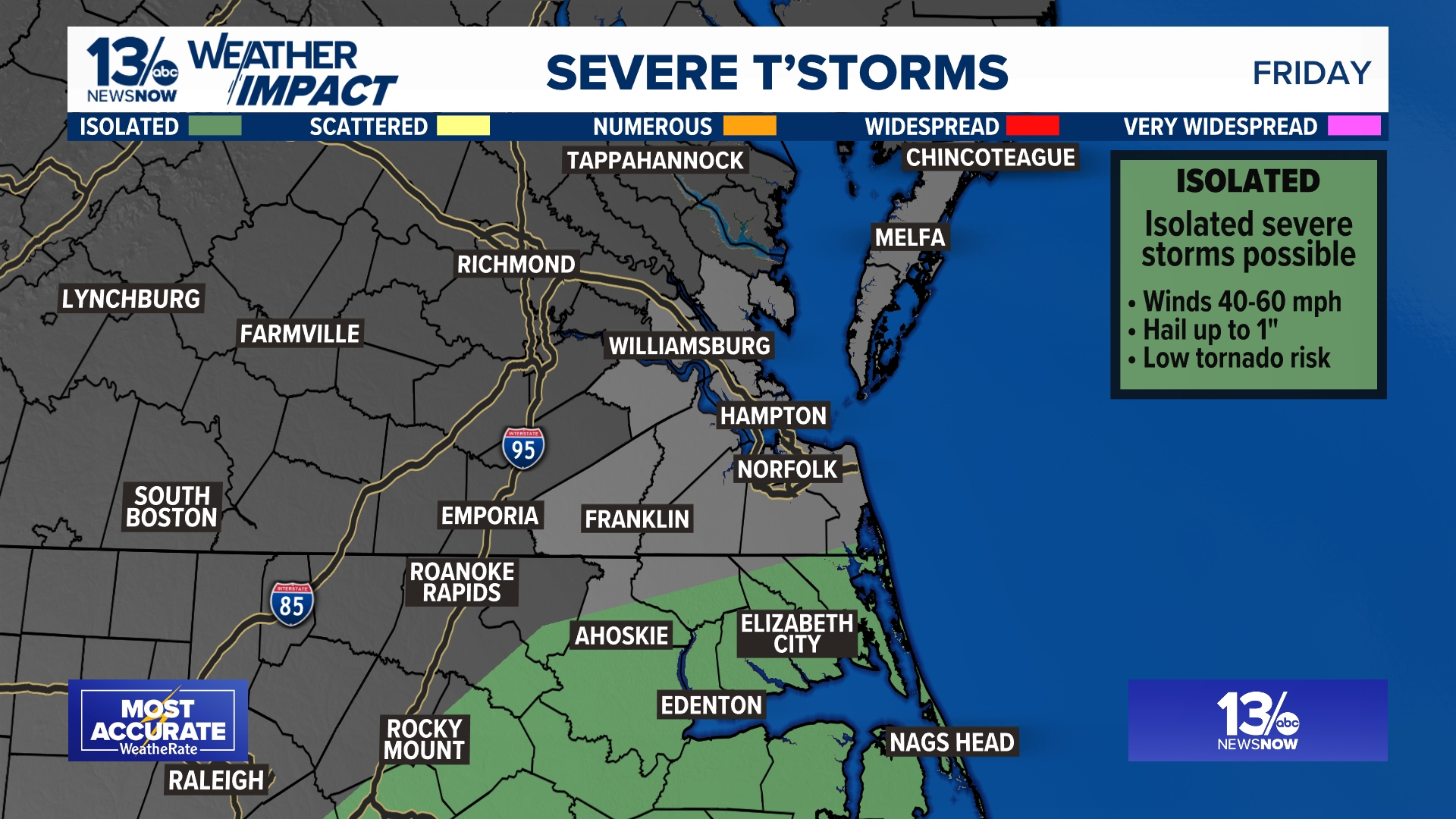Weather Alert — NC braces for severe storms and showers Friday ...