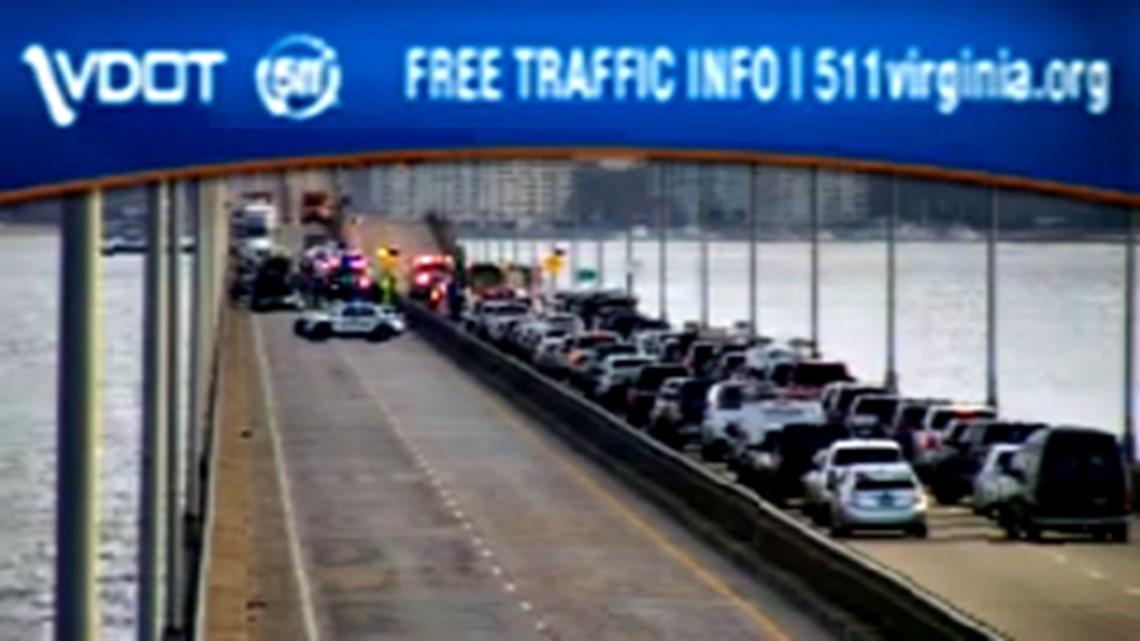 Vehicle fire on the James River Bridge closed all lanes Thursday morning - Vimarsana News