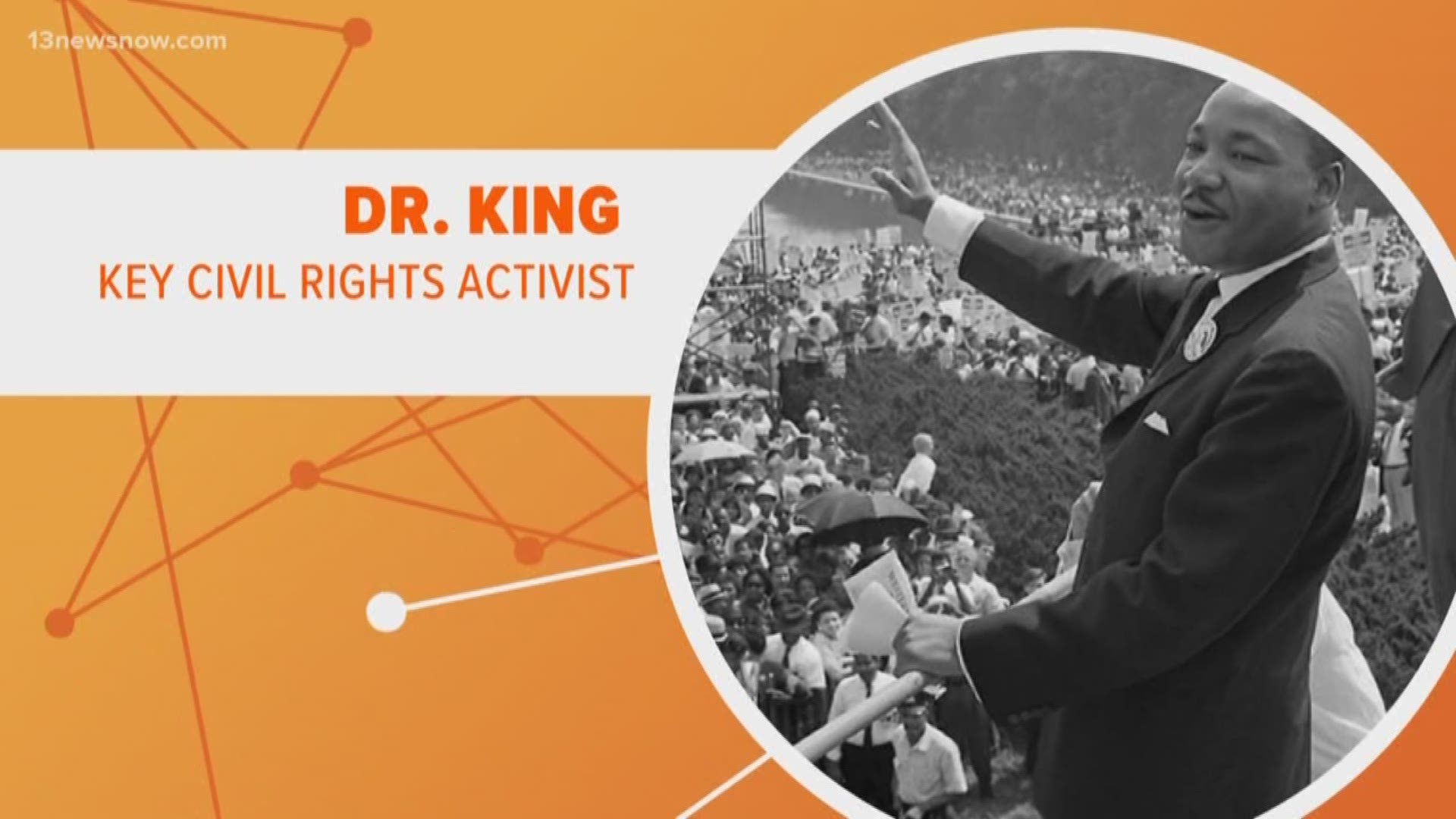 As we celebrate Dr. Martin Luther King Jr. and all the important work he did for this country, let's connect the dots on his journey promoting equal rights for all.