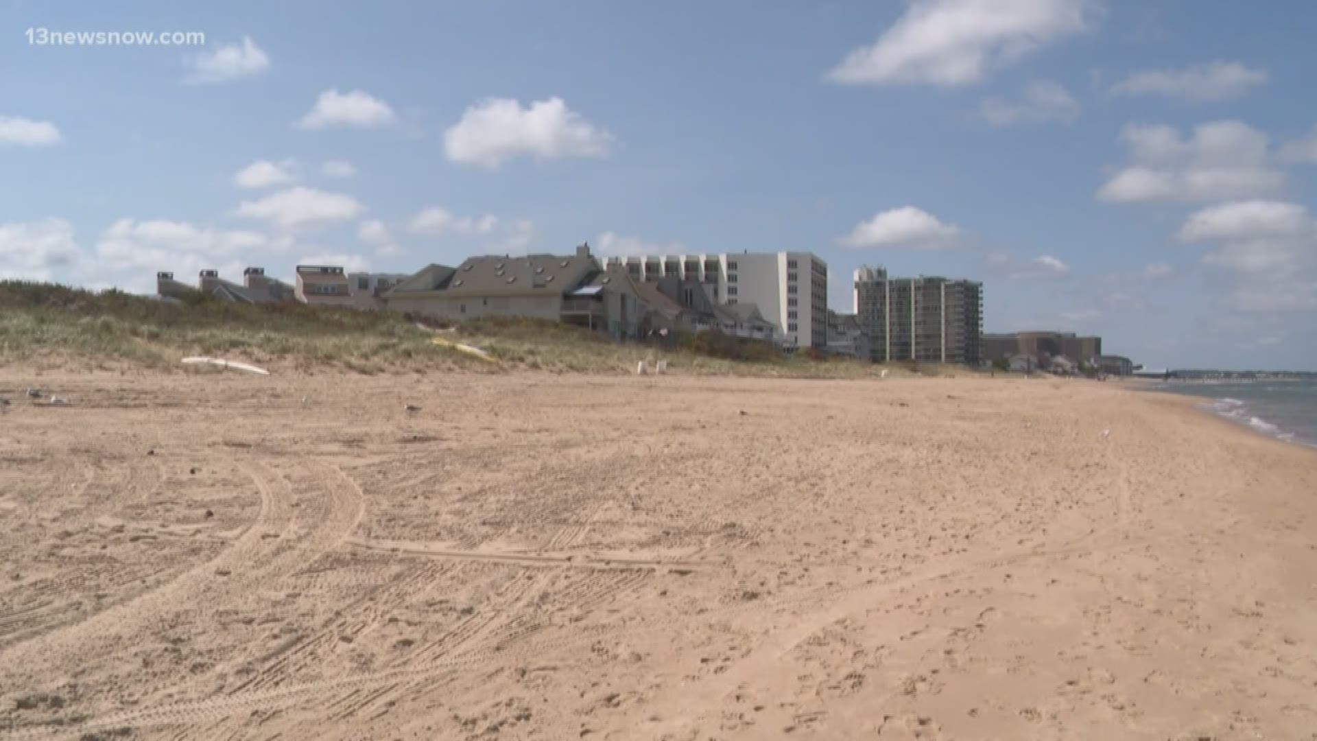 Beach Replenishment Effort Disappoints Some In Virginia Beach Neighborhood 13newsnow Com