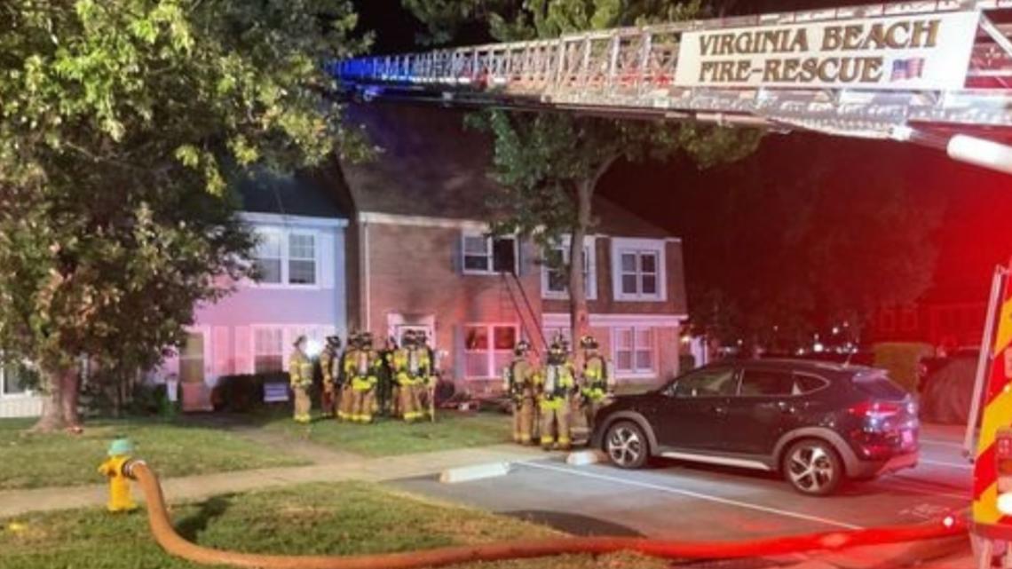 House fire displaces four in Virginia Beach | 13newsnow.com