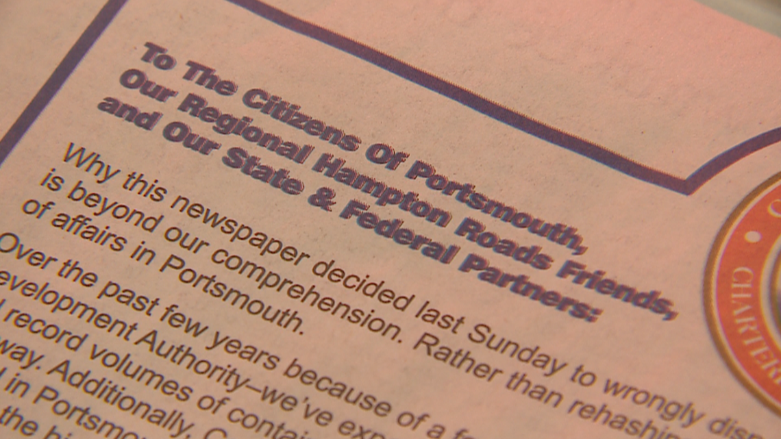 Portsmouth shells out $8,100 on rebuttal ads after newspaper's article ...