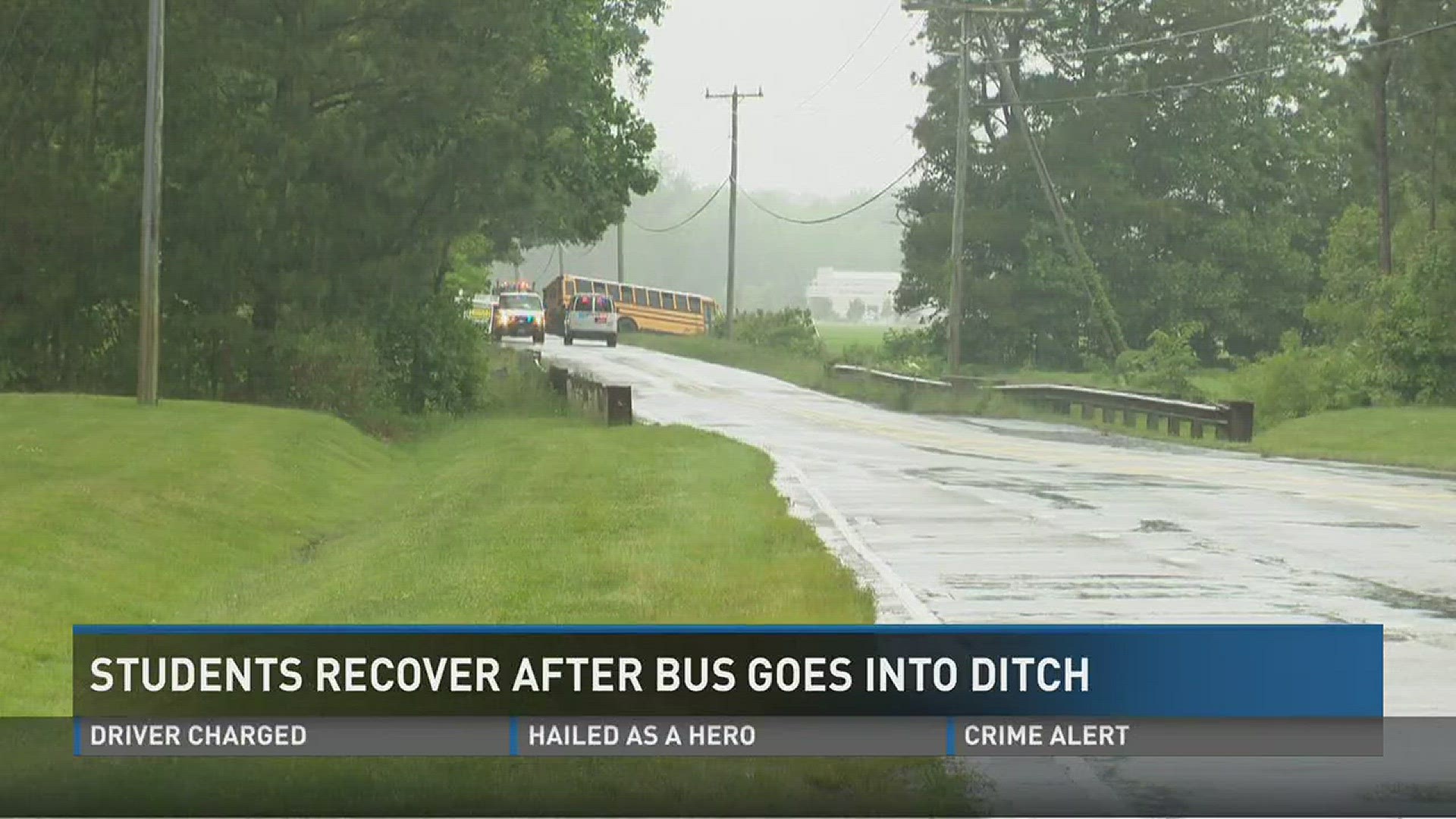 Students recount wreck that put school bus in ditch | 13newsnow.com