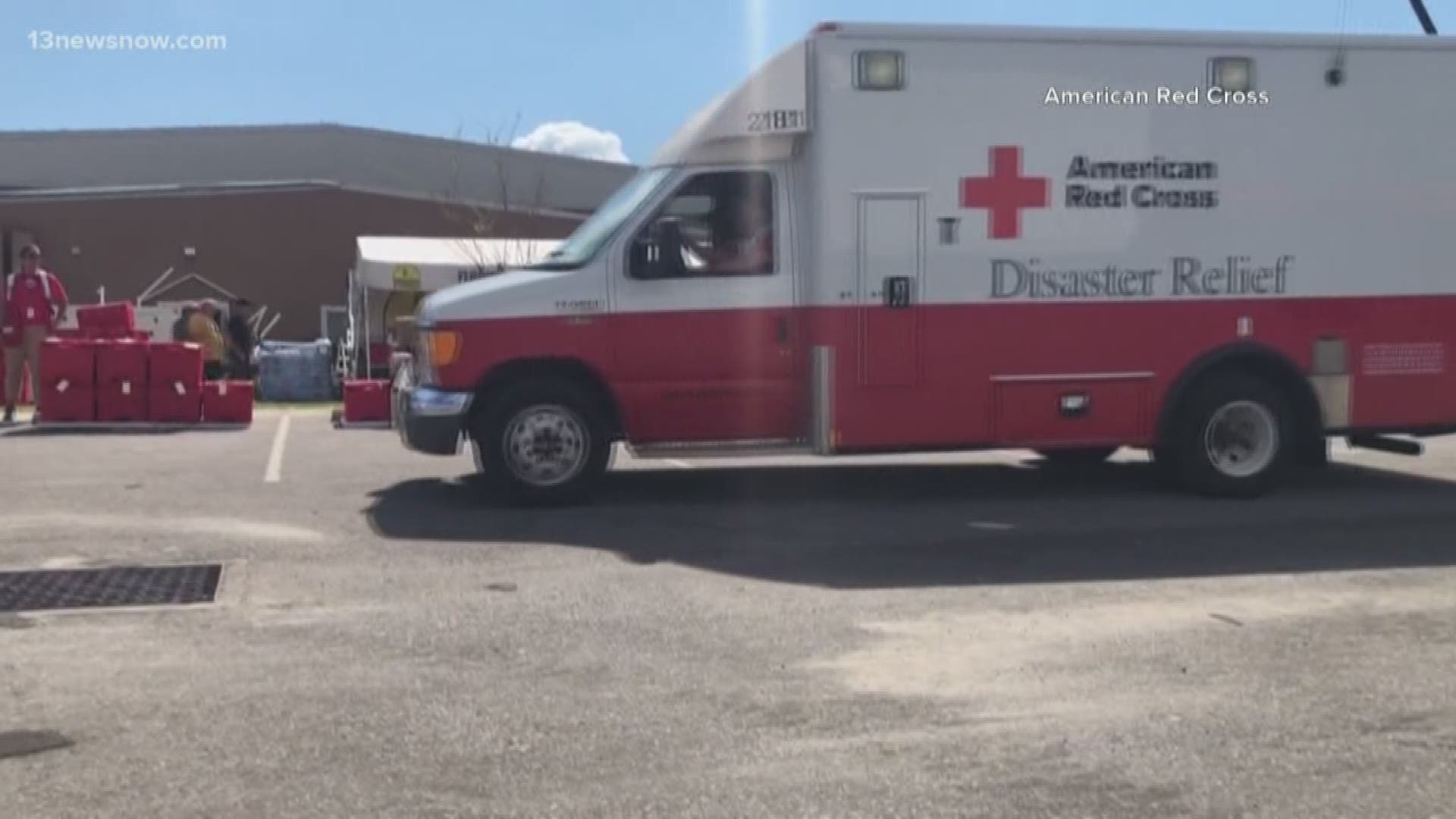 Volunteers from the area went to Florida to help with hurricane recovery. Now, the Red Cross is getting ready for problems in the Outer Banks and Hampton Roads.