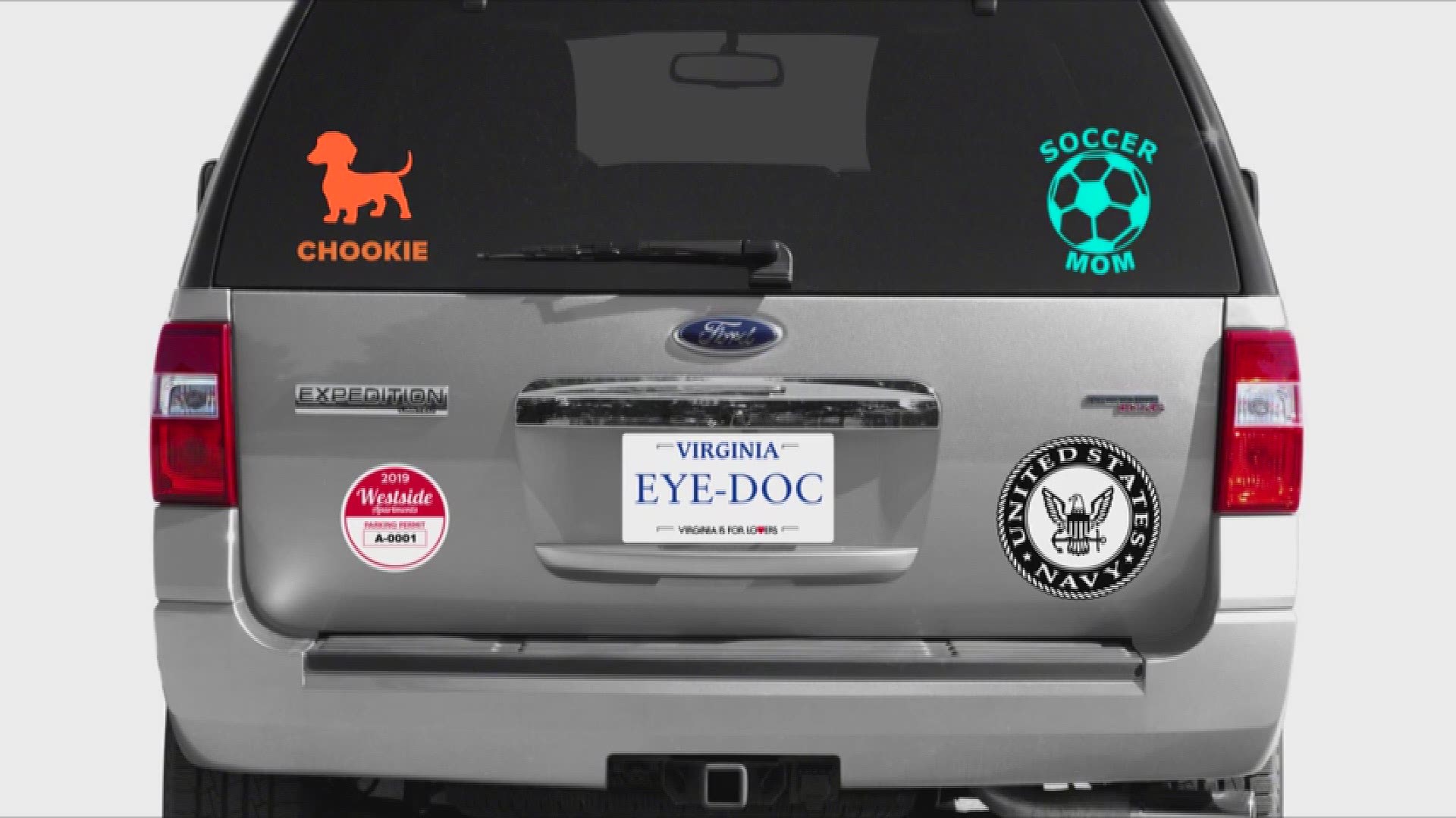 Bumper stickers can tell strangers where you live, what you do, how to speak to your pets and what your schedule might be like.