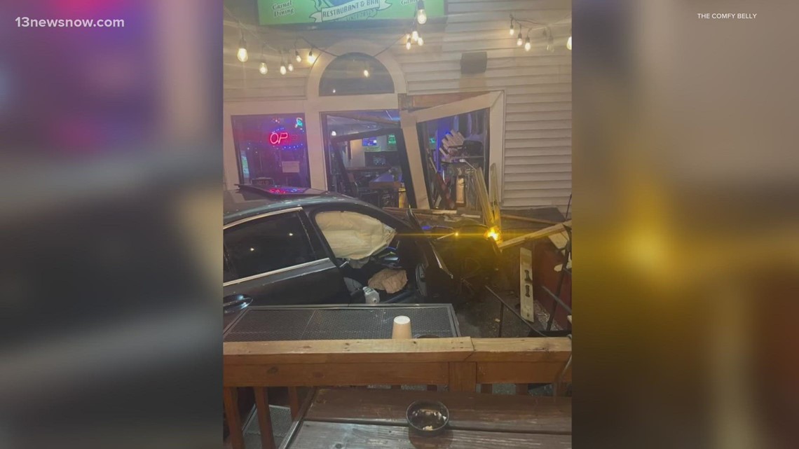 Virginia Beach Restaurant And Bar Crashed Into After Eastern Shore High ...