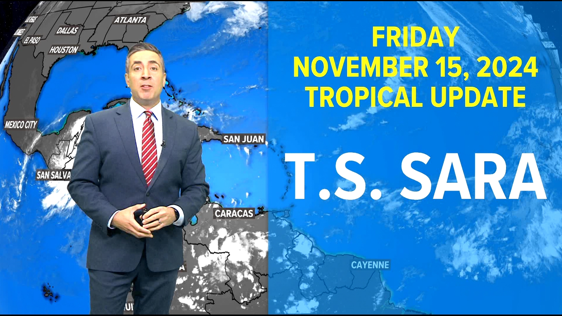 Chief Meteorologist Tim Pandajis looks at the latest spaghetti models and some could take Sara to western Florida.