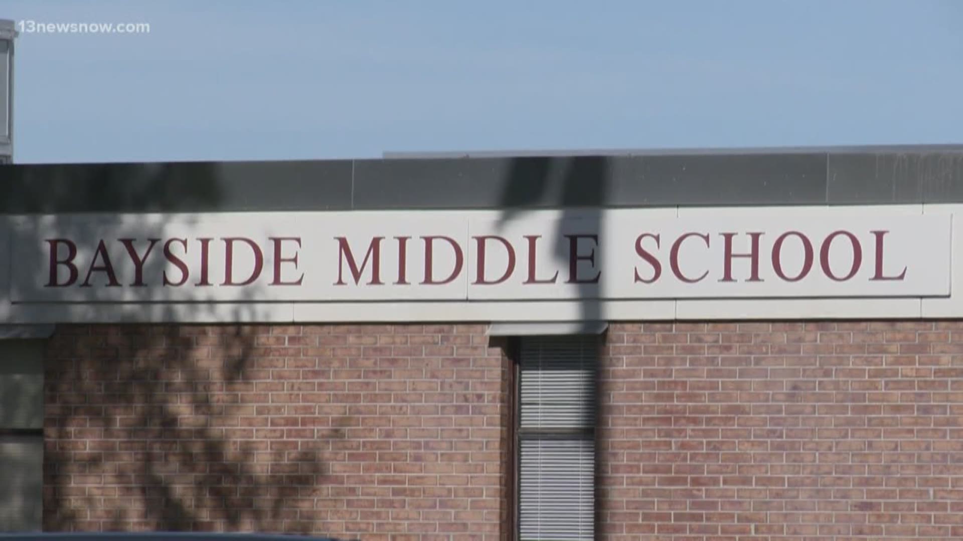 Posts on social media showed someone threatening to blow up Bayside Middle School. Students showed their parents and police were notified. Some students stayed home.
