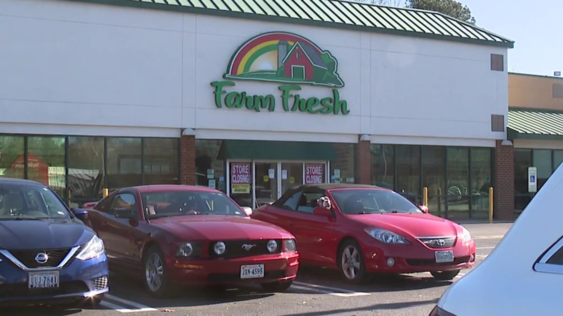 Farm Fresh grocery store closing in Poquoson
