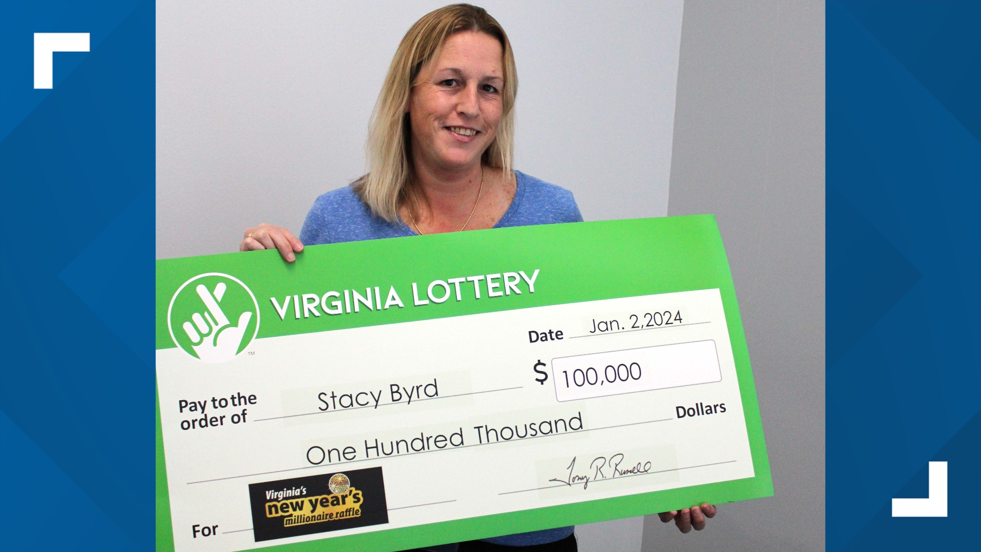 Suffolk woman among VA's New Year's Millionaire Raffle winners