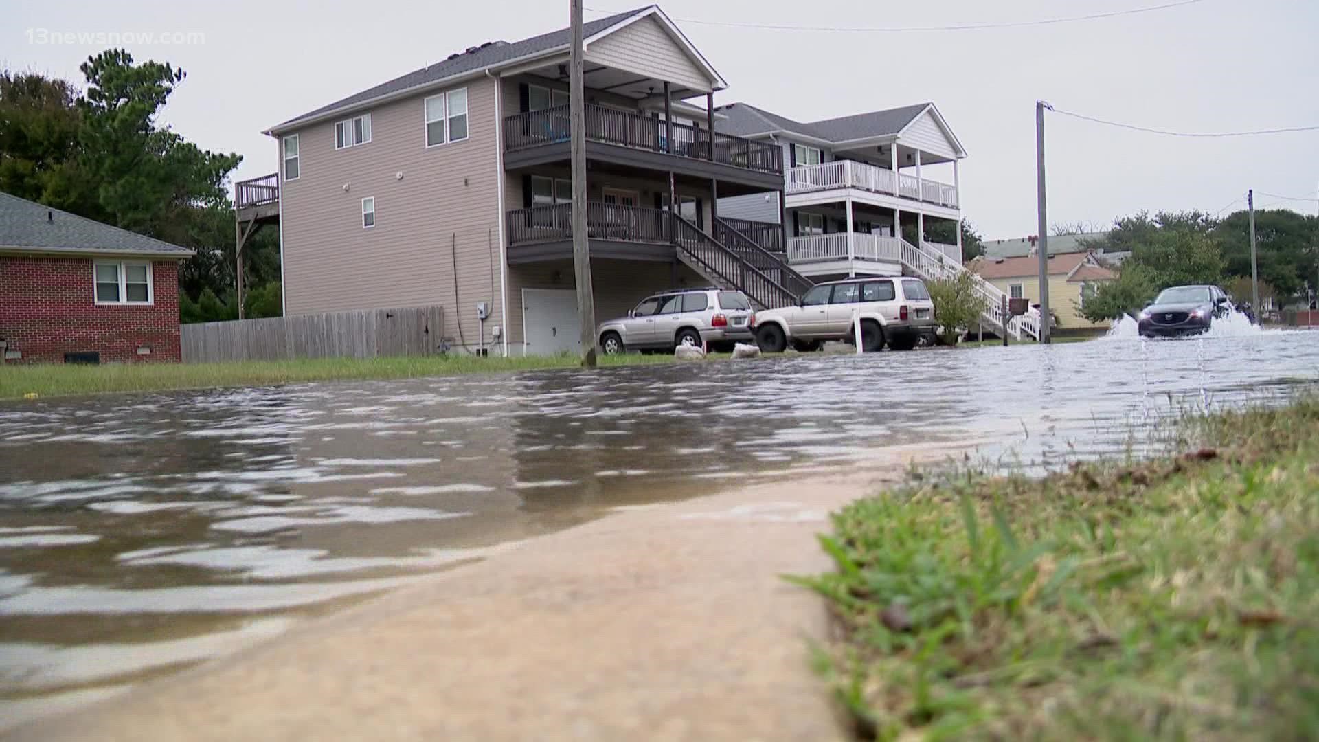 Nearly a dozen projects are scheduled to begin to address flooding across Hampton Roads.