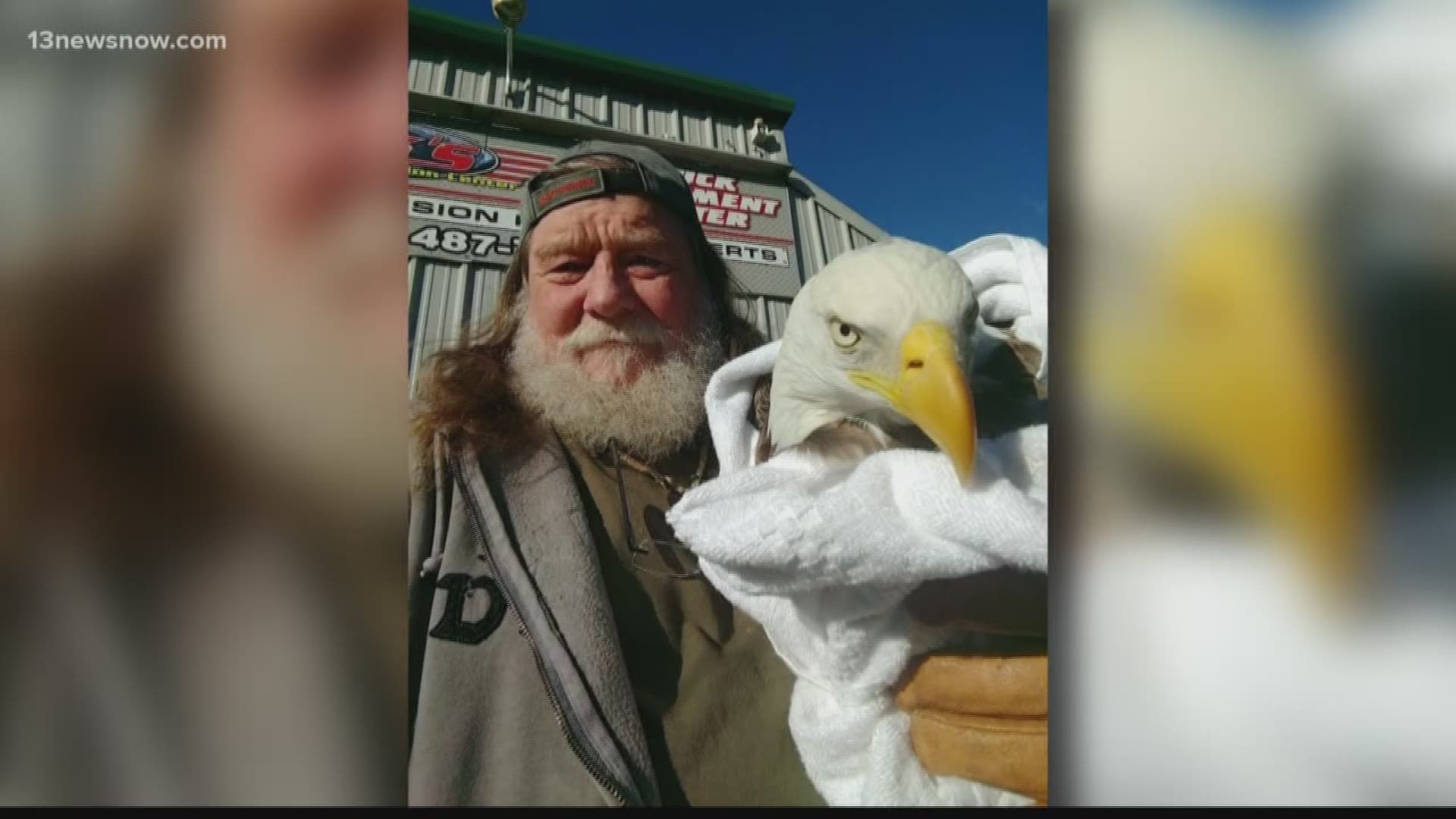 Local bald eagle expert in a class of his own | 13newsnow.com