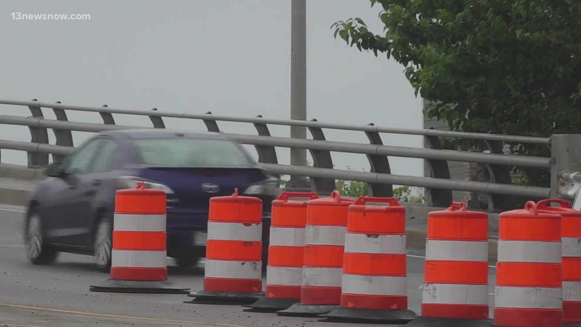 City of Norfolk officials say the bridge rehabilitation project is in its final phases. 