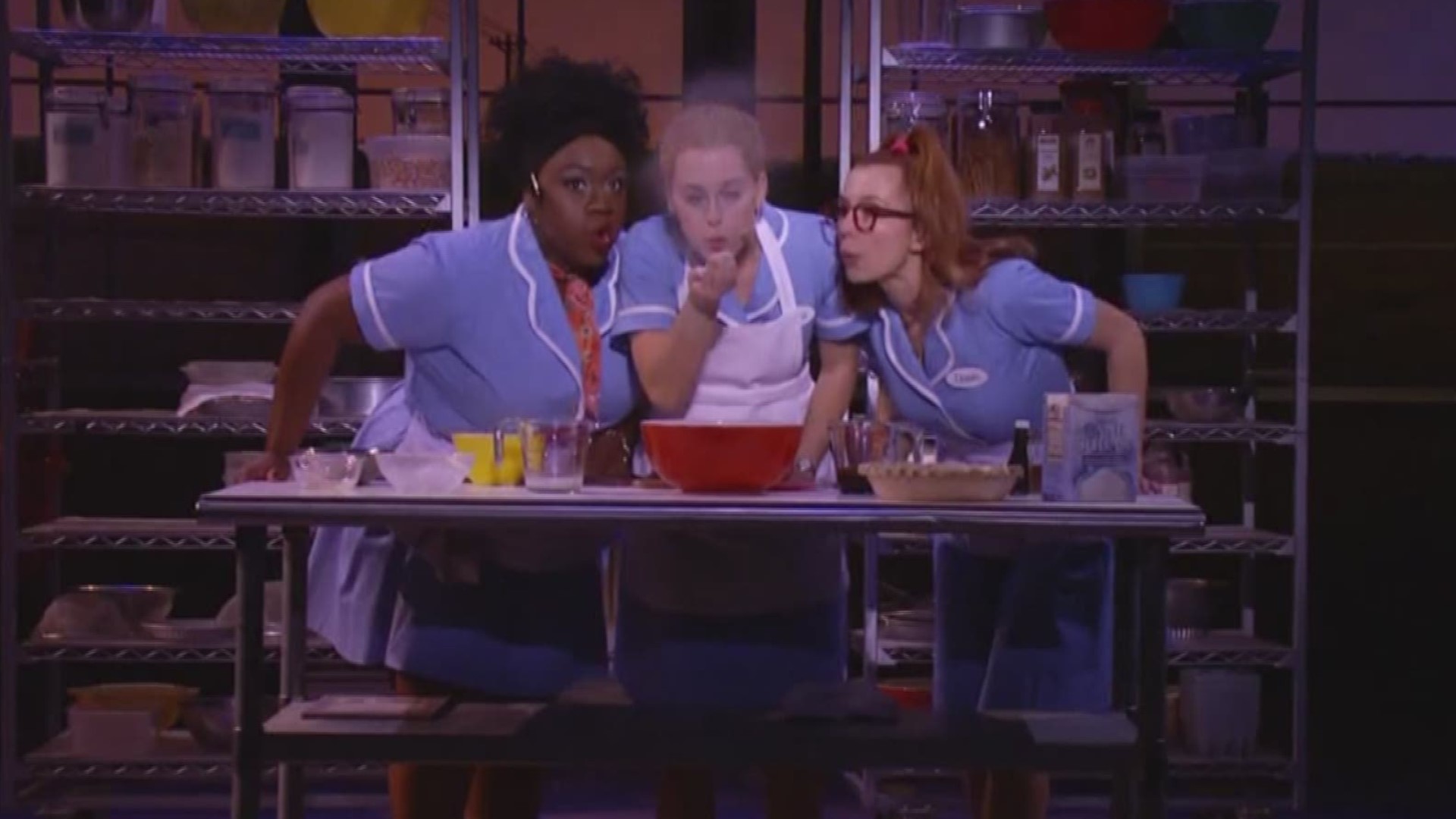 A big show is opening in Norfolk: 'Waitress.' It had a successful run on Broadway, now it's on tour and making a stop in our area.