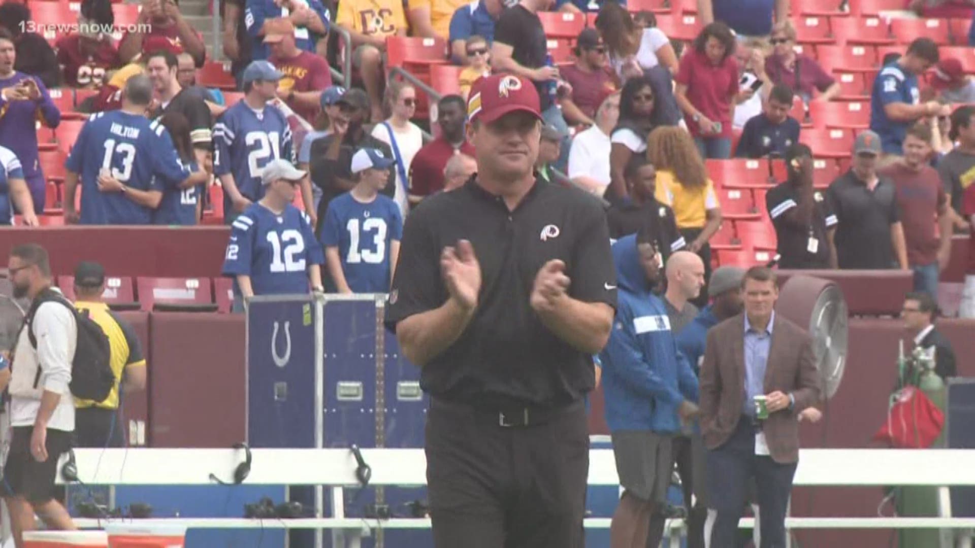 Off to a disappointing (0-5) start, Redskins management felt it was time for a change.