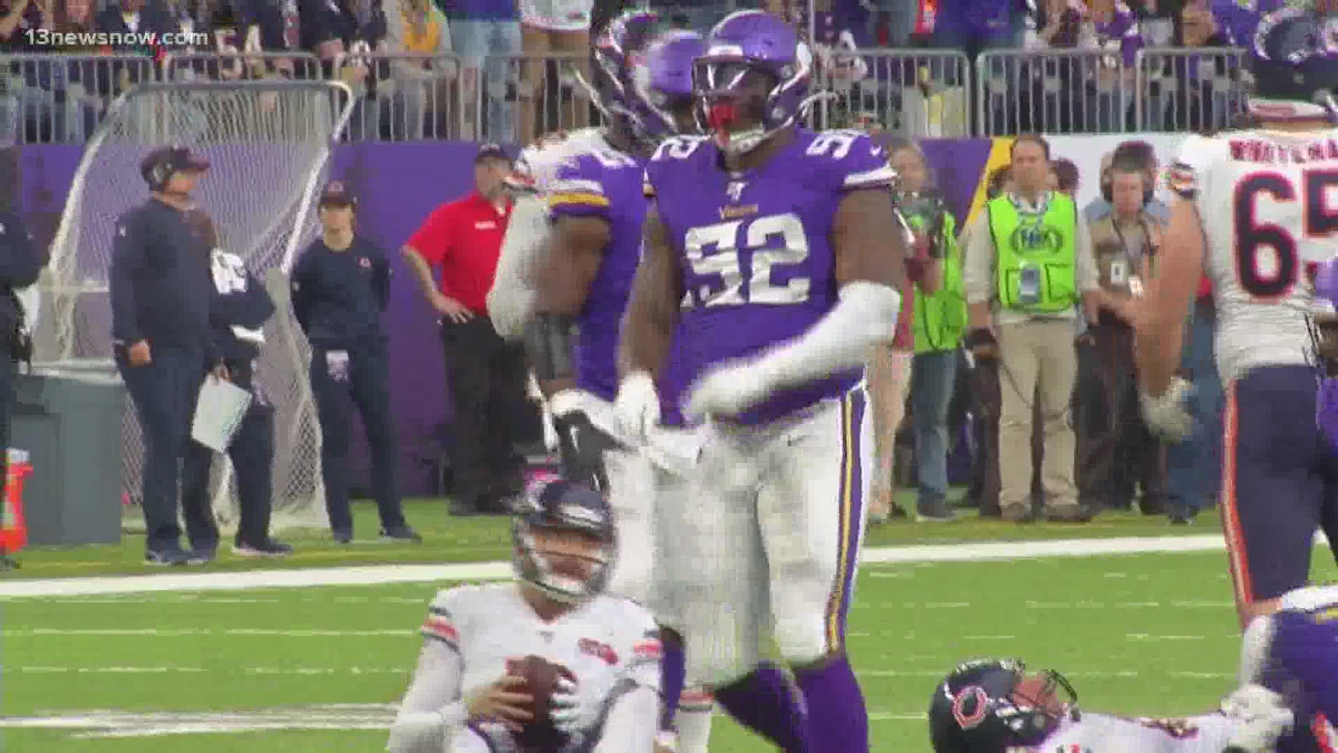 The 24 year old is trying to make a difference with the Vikings this upcoming season.