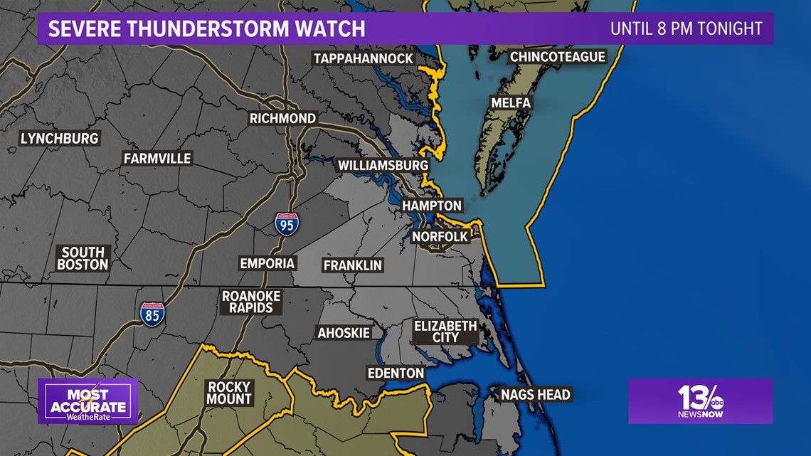 Showers and possible thunderstorms this evening | 13newsnow.com