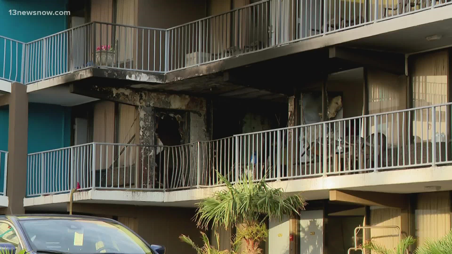 The incident happened at the Days Inn on Atlantic Avenue.