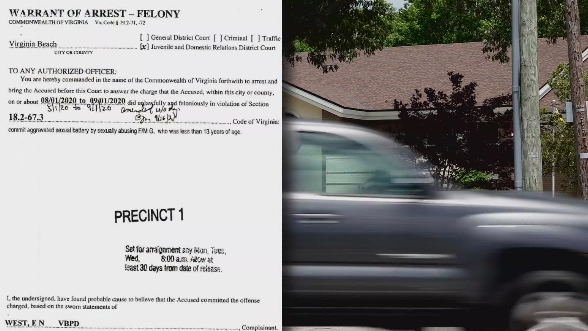 Tonight, new details into a sexual abuse investigation and the connection to a catholic school in Virginia Beach.