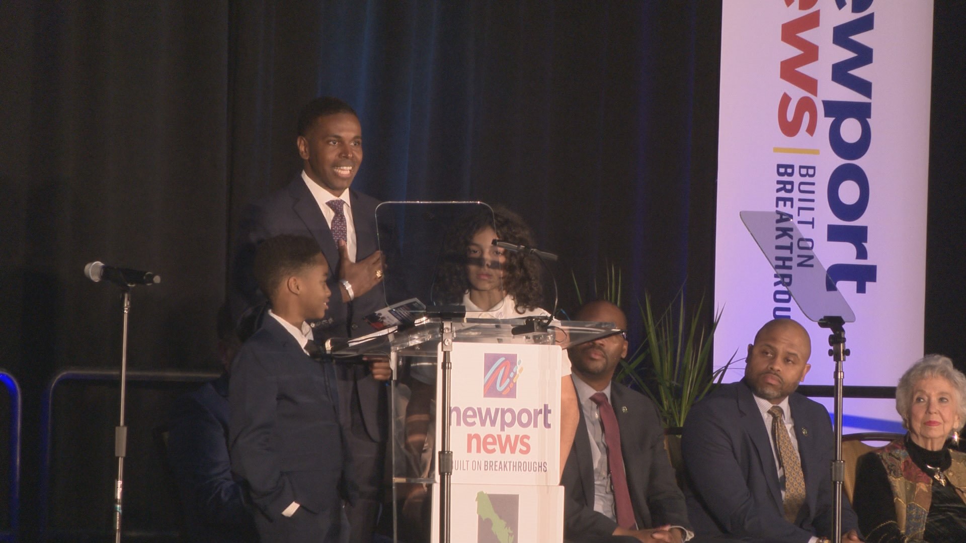 Newport News Mayor Phillip Jones is outlining his plans to make the city a better place to live, work, and visit.