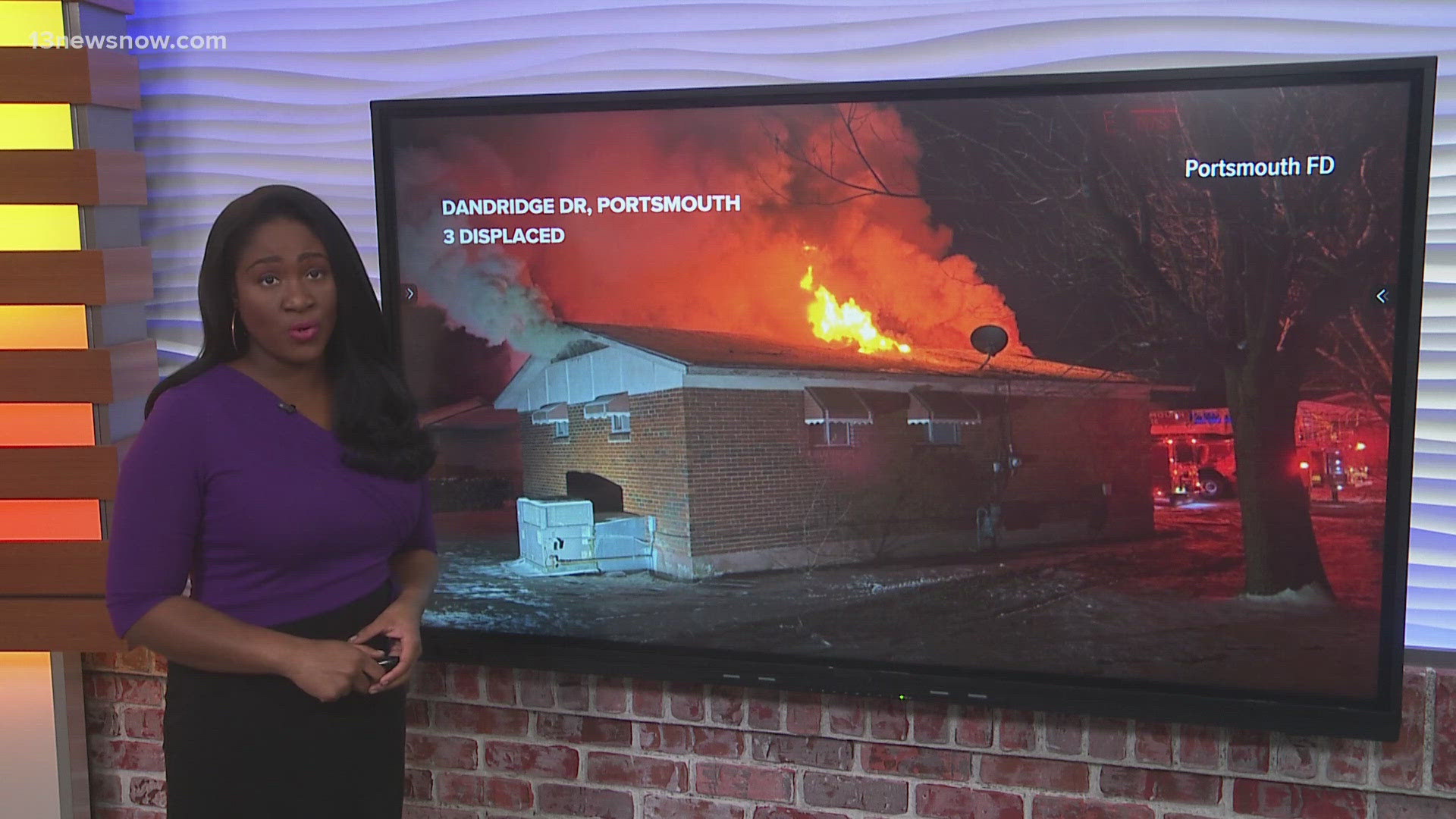 3 displaced after house fire in Portsmouth | 13newsnow.com