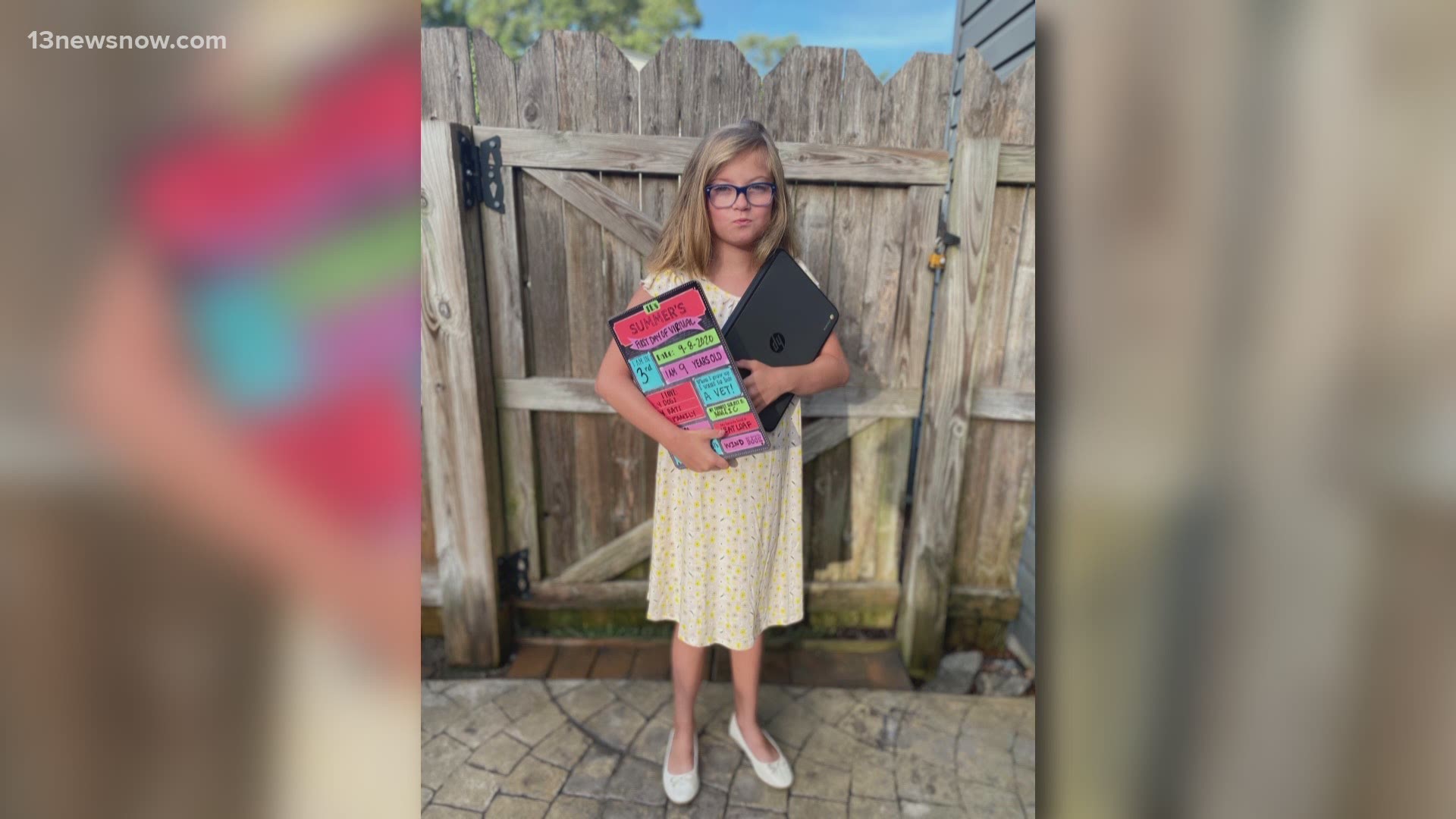 Despite the struggles, the first day of school was still an exciting new step for many students, and what better way to celebrate than with some back-to-school pics?