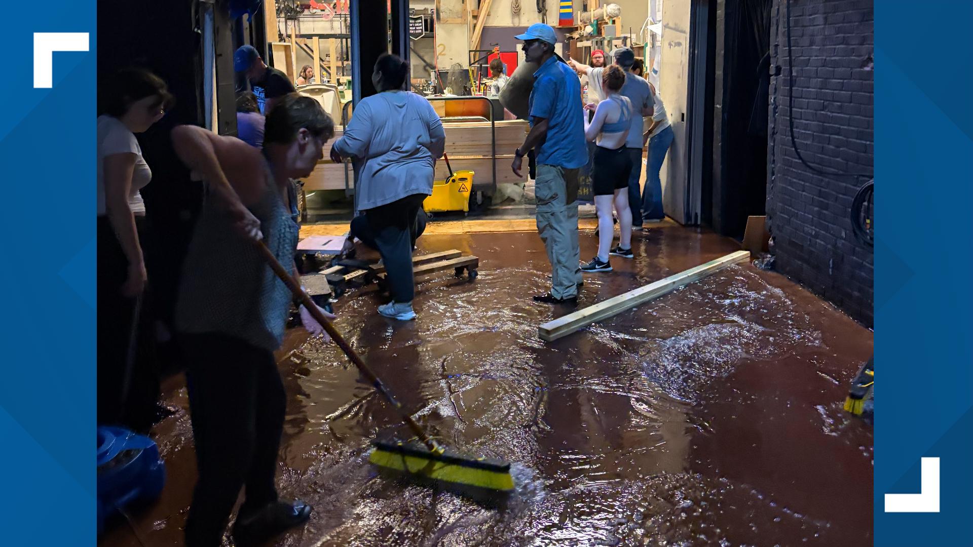 Repairs ongoing after Wells Theatre damaged by recent storms ...