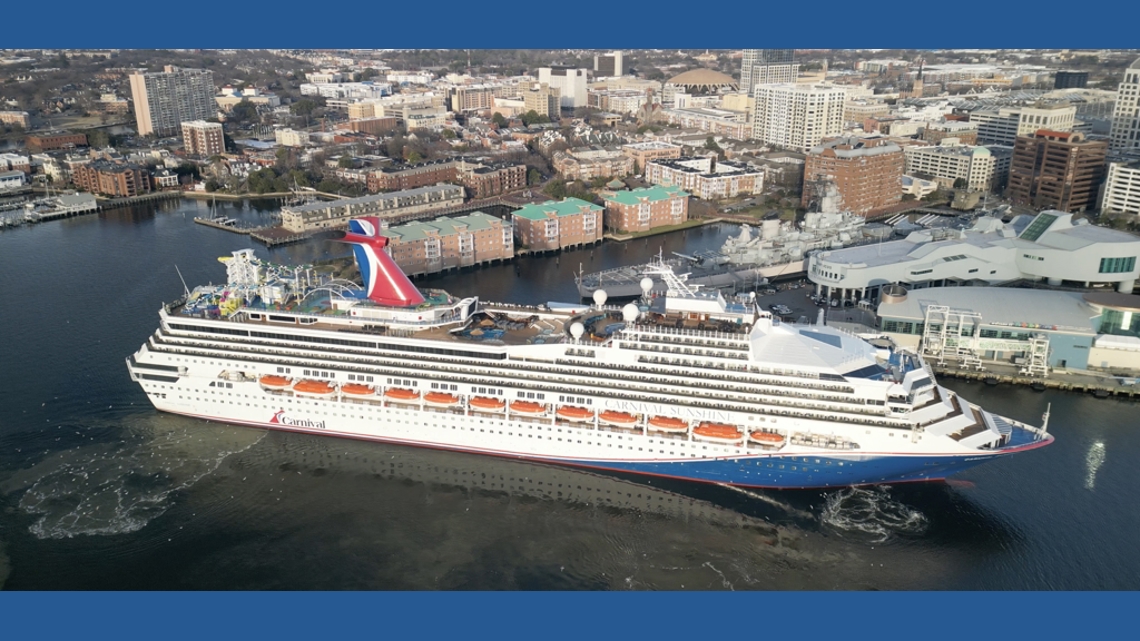 Norfolk celebrates record year for cruise tourism