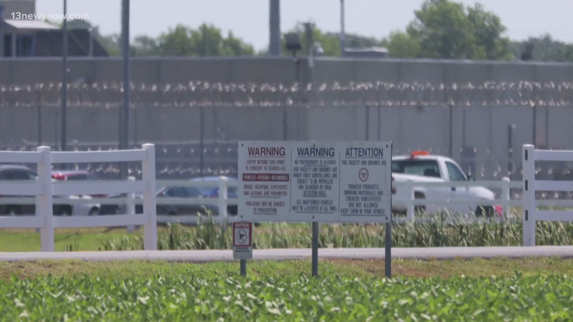 St. Brides Correctional Center inmates and their family members say with an outbreak this widespread, it's "impossible" to stay distant or contain the virus spread.