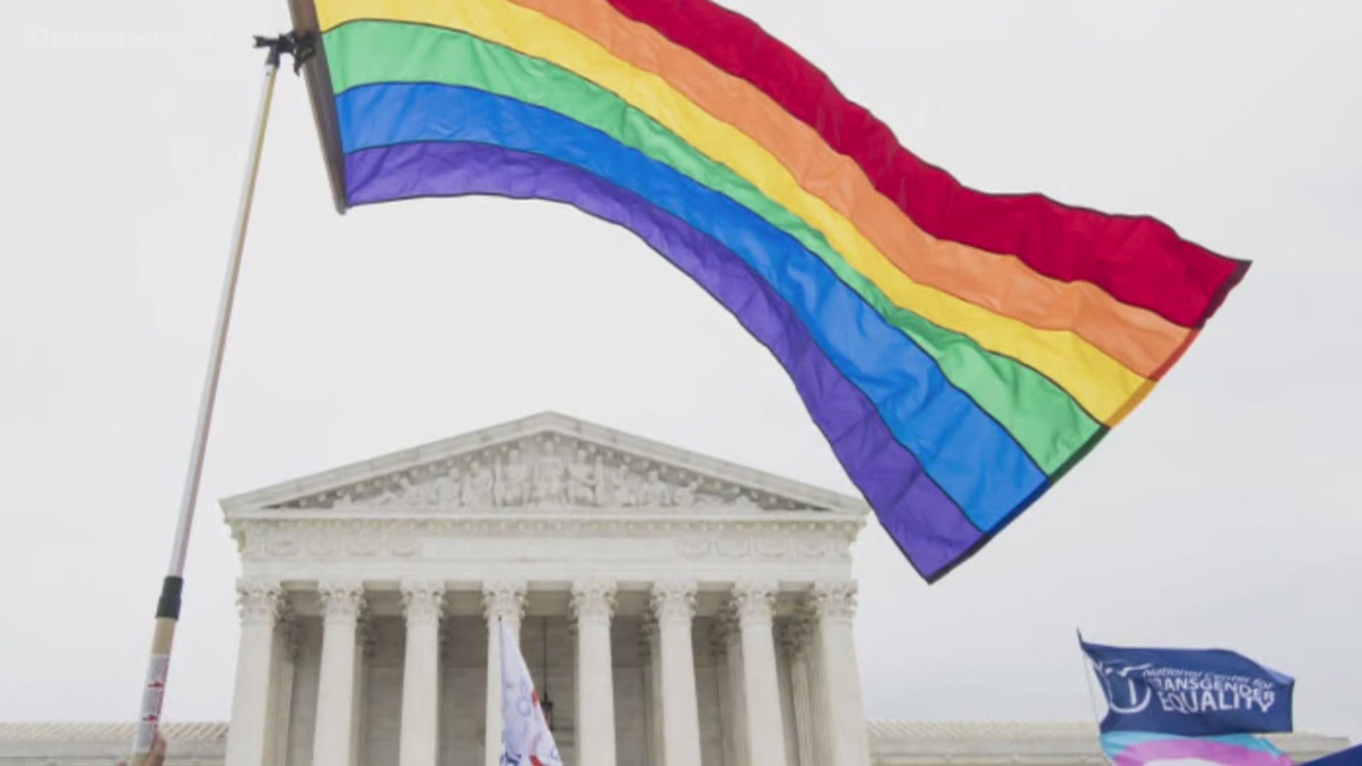 Across Hampton Roads, members of the LGBTQ community are encouraged by the Supreme Court's ruling Monday.