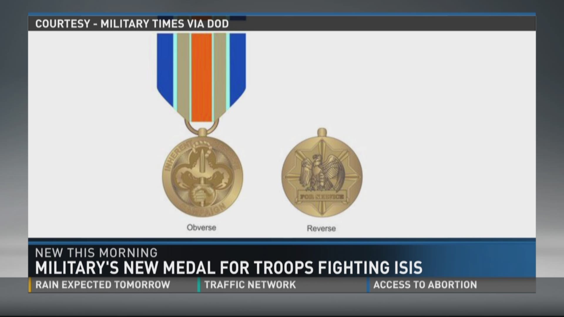 This is the U.S. military's new medal for troops fighting ISIS ...