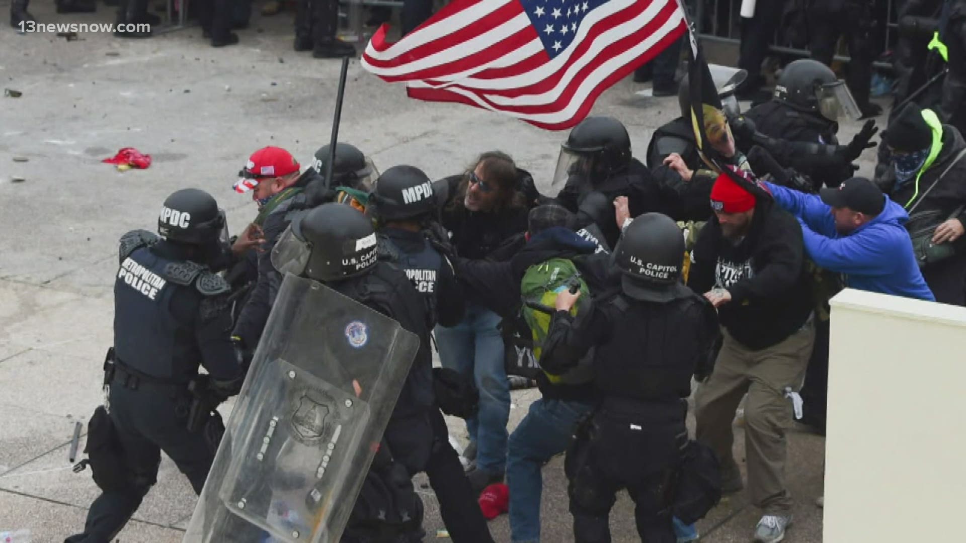 Violent protesters loyal to President Donald Trump have been cleared from the U.S. Capitol after storming the building and forcing lawmakers into hiding.