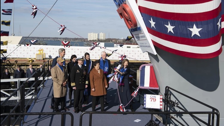 Newport News Shipbuilding to deliver USS JFK to Navy in 2025