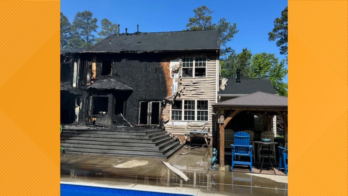 3 people, 3 dogs displaced from Virginia Beach home after fire
