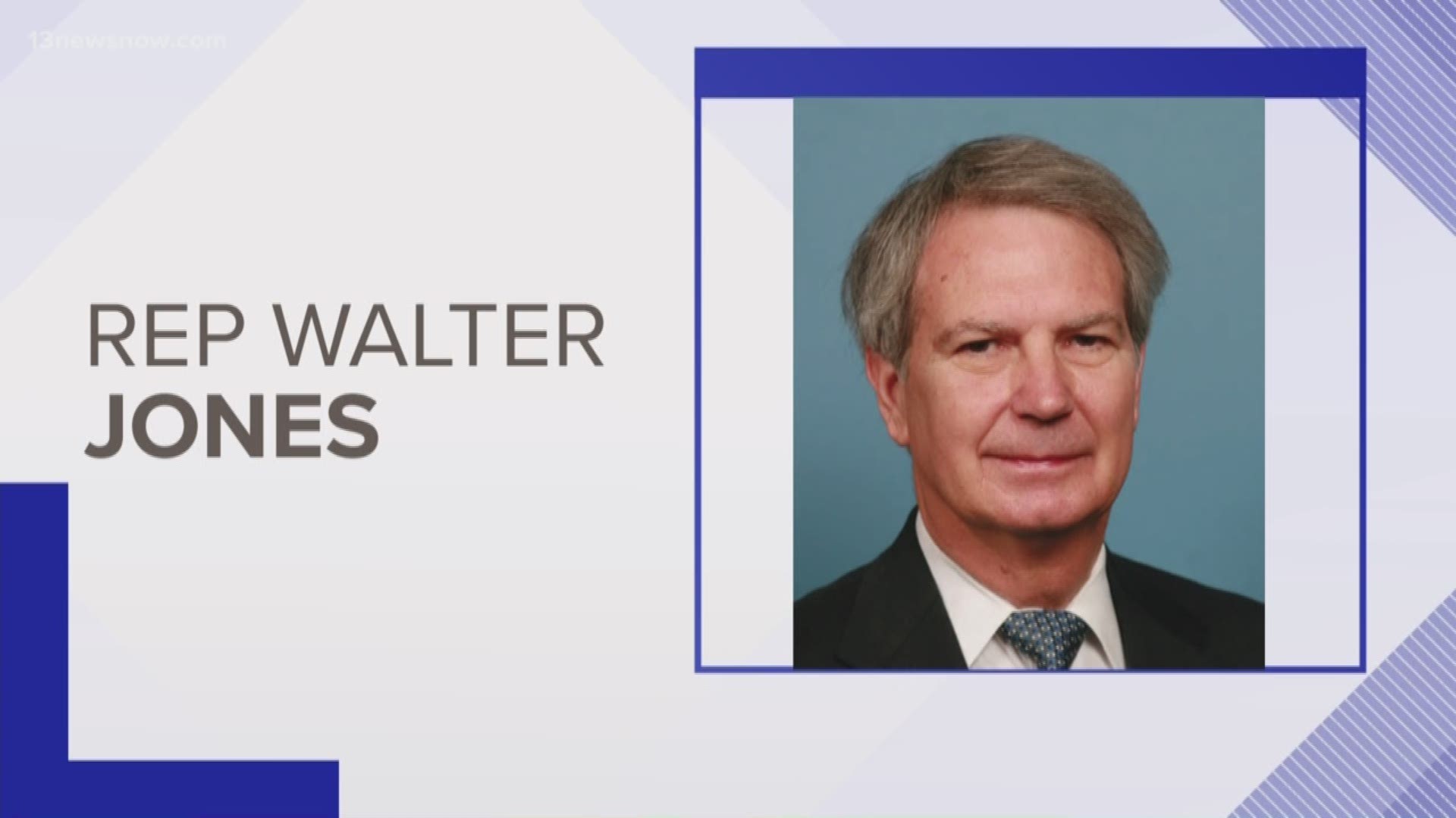 NC Congressman Walter B. Jones Has Reportedly Entered Hospice Care ...