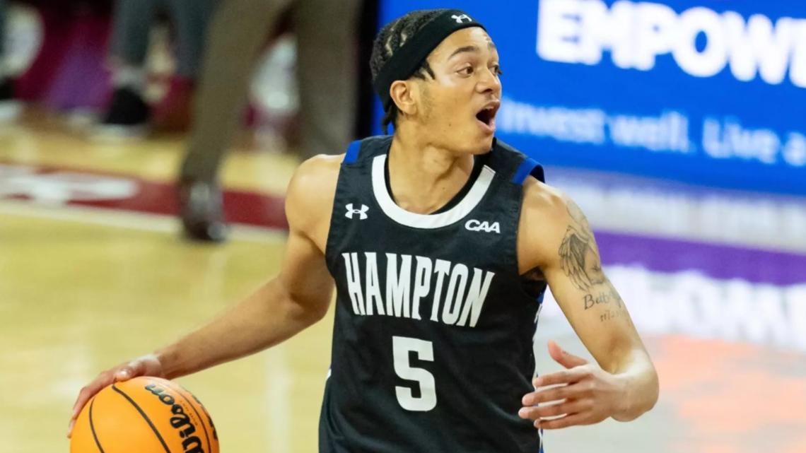 Hampton falls 63-52 in defensive battle at Boston College