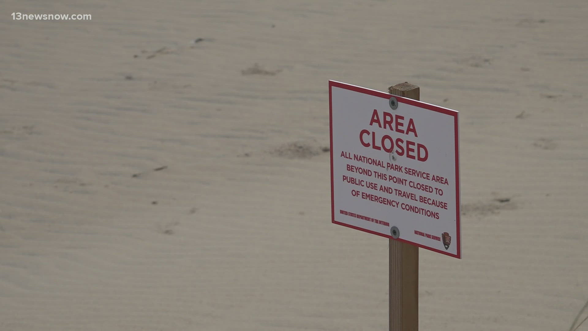 Rangers with Cape Hatteras National Seashore found more petroleum at Buxton Beach, leading to an expansion of the beach closure there.