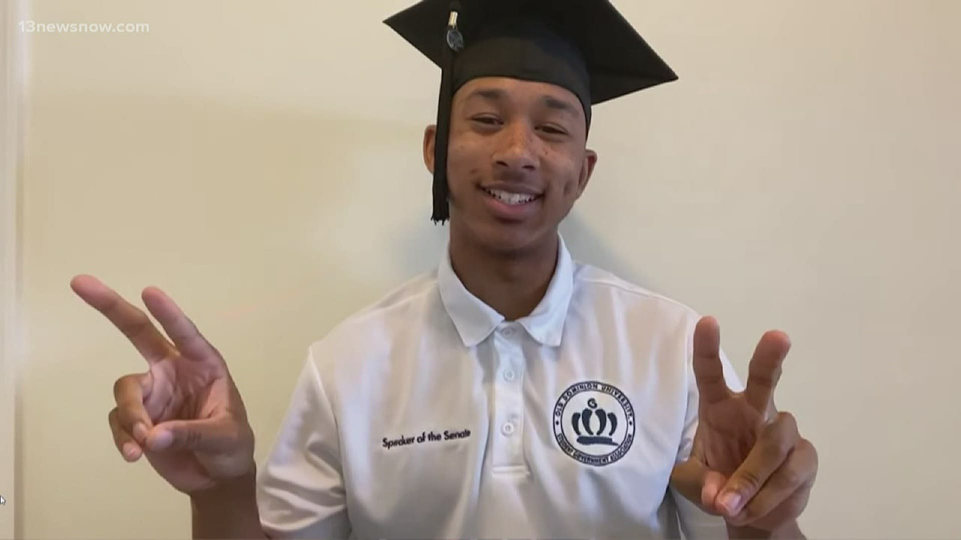 ODU celebrates Class of 2020 with virtual commencement | 13newsnow.com